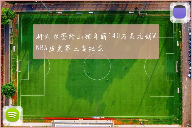 科利尔签约山猫年薪140万美元创WNBA历史第三高纪录